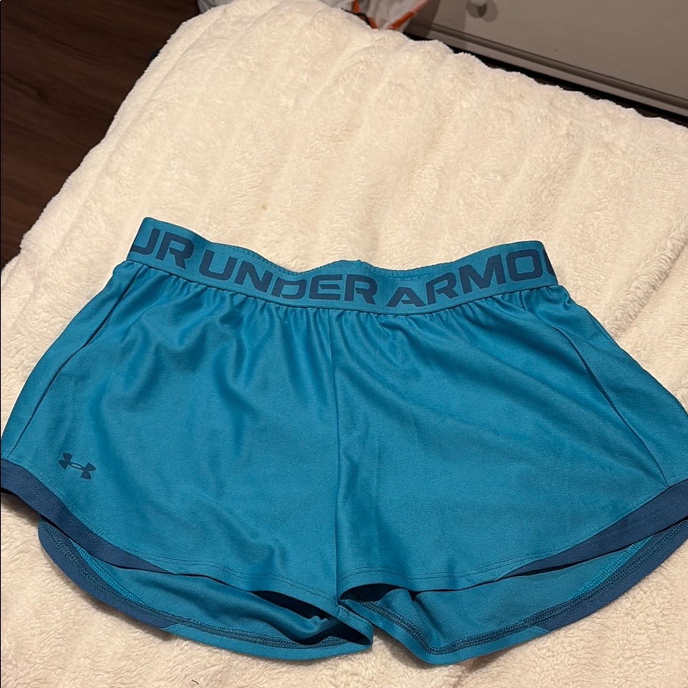 Under Armour Women's Blue Athletic Shorts